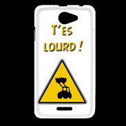 Coque HTC Desire 516 T'es lourd PR