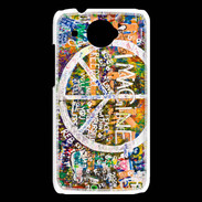 Coque HTC Desire 601 Symbole de la paix Imagine