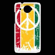 Coque HTC Desire 601 Rasta Peace and Love 15