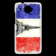 Coque HTC Desire 601 Drapeau français vintage 2