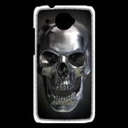 Coque HTC Desire 601 Tête de mort en métal