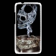 Coque HTC Desire 601 Tête de mort cendrier