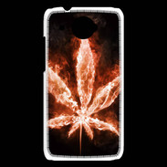 Coque HTC Desire 601 Cannabis en feu