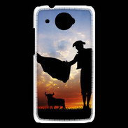 Coque HTC Desire 601 Silhouette d'un toréador