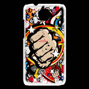 Coque HTC Desire 601 Graffiti free fight
