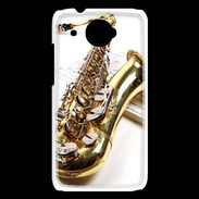 Coque HTC Desire 601 Saxophone et partitions