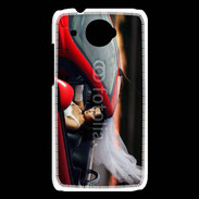 Coque HTC Desire 601 Mariée dans roadster