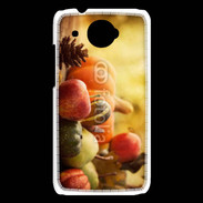 Coque HTC Desire 601 fruits et légumes d'automne 2