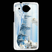 Coque HTC Desire 601 Paysage hiver 