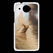 Coque HTC Desire 601 Renard paysage hiver