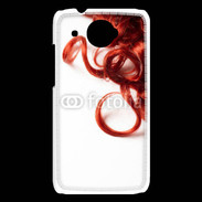 Coque HTC Desire 601 Coiffure Cheveux bouclés rouges