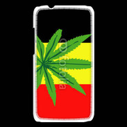 Coque HTC Desire 601 Drapeau allemand cannabis