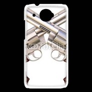 Coque HTC Desire 601 Double revolver