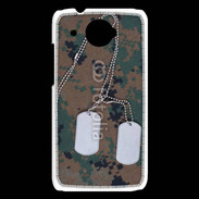 Coque HTC Desire 601 plaque d'identité soldat américain