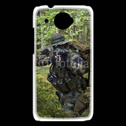 Coque HTC Desire 601 Militaire en forêt