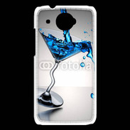 Coque HTC Desire 601 Cocktail bleu lagon 5