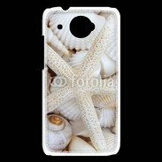 Coque HTC Desire 601 Coquillage et étoile de mer
