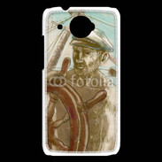 Coque HTC Desire 601 Illustration capitaine de navire