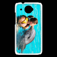 Coque HTC Desire 601 Bisou de dauphin
