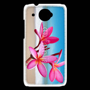 Coque HTC Desire 601 Fleurs à la plage