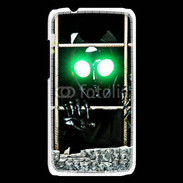 Coque HTC Desire 601 Œil vert Alien