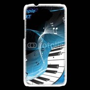 Coque HTC Desire 601 Abstract piano