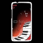 Coque HTC Desire 601 Abstract piano 2