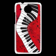 Coque HTC Desire 601 Abstract piano 2