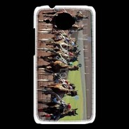 Coque HTC Desire 601 Arrivée de course de trot en sulky