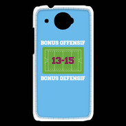 Coque HTC Desire 601 Bonus Offensif-Défensif Bleu