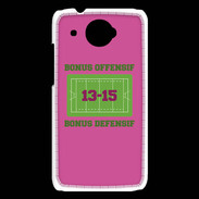 Coque HTC Desire 601 Bonus Offensif-Défensif Rose