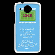 Coque HTC Desire 601 1 point bonus offensif-défensif Bleu