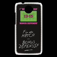 Coque HTC Desire 601 Fin de match Bonus offensif-défensif Noir