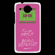 Coque HTC Desire 601 Fin de match Bonus offensif-défensif Rose