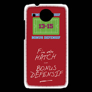 Coque HTC Desire 601 Fin de match Bonus offensif-défensif Rouge