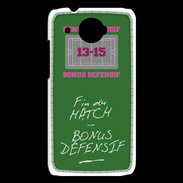 Coque HTC Desire 601 Fin de match Bonus offensif-défensif Vert