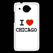 Coque HTC Desire 601 I love Chicago