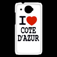 Coque HTC Desire 601 I love Cote d'Azur