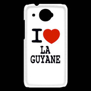 Coque HTC Desire 601 I love Guyane