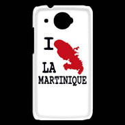 Coque HTC Desire 601 I love La Martinique 2