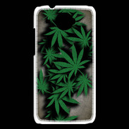 Coque HTC Desire 601 Feuilles de cannabis 50