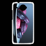 Coque HTC Desire 601 Macaron mauve PR 10