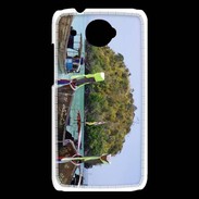 Coque HTC Desire 601 DP Barge en bord de plage