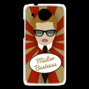 Coque HTC Desire 601 Mister Business Roux