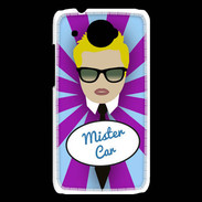 Coque HTC Desire 601 Mister Car Blond