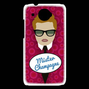 Coque HTC Desire 601 Mister Champagne Roux