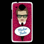 Coque HTC Desire 601 Mister Fiesta Chatain