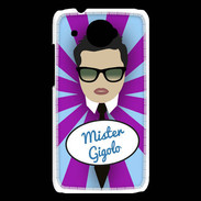 Coque HTC Desire 601 Mister Gigolo Brun
