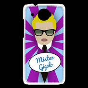 Coque HTC Desire 601 Mister Gigolo Blond