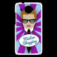 Coque HTC Desire 601 Mister Shopping Roux